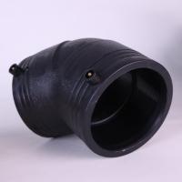 PE80 PE100 polyéthylène HDPE fusion électrique raccord de tuyau coudé à 45 degrés