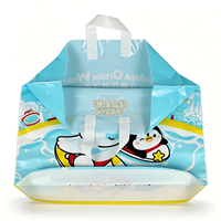 Bolsa de Compras de Plástico LDPE con Asa de Lazo, Termosellada, Ecológica, Duradera y de Alta Calidad, con Logotipo Personalizado