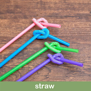 Borsa in piedi fredda e calda con cerniera trasparente per bevande riutilizzabili sacchetto di plastica per bevande in paglia - Product Image 2