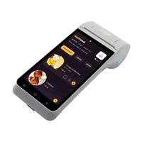 Terminal PDA con Android 11, Impresora Térmica de Códigos de Barras, NFC y Lector de Huellas Dactilares