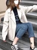 Veste Moto Noire Premium Femme en Similicuir PU – Manteau ODM pour Fête d'Automne