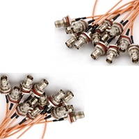 TNC hembra impermeable a MCX curva conector macho para la prueba de conducción de Internet de las cosas de la maquinaria agrícola