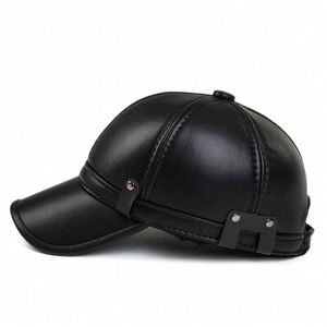 Gorra de Béisbol de Cuero para Hombre, Modelo 2024, Cálida para Invierno, Venta al Por Mayor - Product Image 5