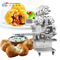 Nouvelle machine automatique à arancini 220V multifonctionnelle à encrustage continu, haute capacité, contrôle tactile, formage et traitement