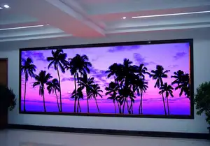 Trong nhà P3 576*576 mét Tủ sắt đơn giản quảng cáo thương mại Màn hình LED quảng cáo trong nhà hiển thị