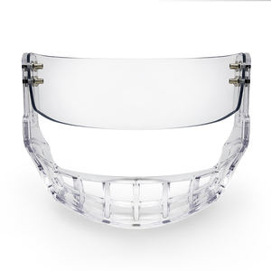 नए लॉन्च किए गए आइस हॉकी हेलमेट का आधा चेहरा मुंह दांत और होंठ गार्ड के साथ दिखाया गया - Product Image 5