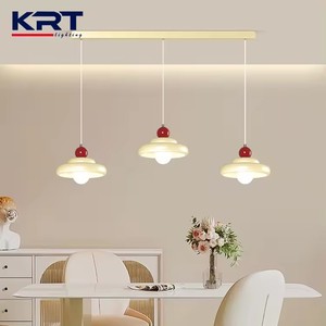 Bắc Âu Glass treo đèn chùm cho phòng khách phòng đọc sách nhà bếp văn phòng chiếu sáng trắng LED ánh sáng mặt dây chuyền - Product Image 1