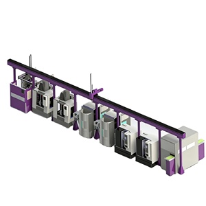 HZ-Serie Vollautomatische Fertigungslinie Arbeitssparend Hochgeschwindigkeits-Produktion 50 Stück/Stunde Anpassbare Leistung (3-15 KW) 24/7 - Product Image 2