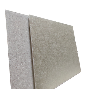 Thiết kế hiện đại trắng sợi thủy tinh trần giả tấm vuông âm thanh deadening Acoustic gạch cho bệnh viện khách sạn Trần cách âm - Product Image 1