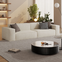 Zweisitziges Modulares Stoffsofa mit Memory-Schaum-Sektionaldesign für Apartment- und Villen-Wohnzimmer im Modernen Hotelstil