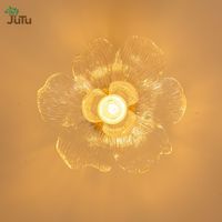 Plafonnier créatif en forme de pétale, couleur macaron, LED, lampe pour chambre d'enfant, éclairage décoratif en forme de fleur pour chambre de fille
