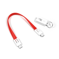 Juego de Regalo Empresarial Promocional con Logotipo Personalizado, Cargador de Llavero 3A, Cable USB para Dispositivos Móviles Tipo C