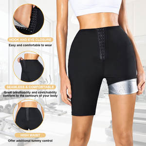 Nouveaux shorts <span class=keywords><strong>de</strong></span> sauna pour femmes Compression Leggings <span class=keywords><strong>de</strong></span> fitness sans couture Fat Burning Colombian Waist <span class=keywords><strong>coach</strong></span> Spandex Corset. - Product Image 3