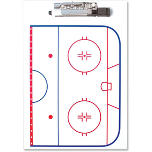 35*25cm Dry-Erase Coaching <strong>Board</strong>. Hockey Print on One Side, Perfect for Coaches &amp; <strong>Athletes</strong> - Product Image 4