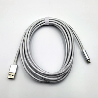 Nylon tressé 3 mètres 10ft USB C 3.0 5V3A USB3.1 Gen2 10Gbps A à C câble pour HDD SSD Macbook PS5 contrôleur iPhone 15