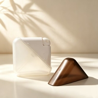 Emballage de parfum en vaporisateur fin de 25 ml avec logo personnalisé, distributeur à pompe anti-fuite, OEM, vente en gros, flacon pulvérisateur, conteneur cosmétique