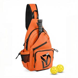 กระเป๋าใส่ไม้ปิงปองกันน้ำ PU พร้อมโลโก้สั่งทำ กระเป๋าเป้สะพายหลังอเนกประสงค์สำหรับกีฬา ความจุ 30-40 ลิตร สำหรับเก็บไม้แร็กเกตกลางแจ้งขนาดใหญ่ - Product Image 1