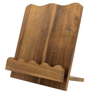 Support de téléphone portable et station de charge sur pied en bambou moderne – Rangement durable pour salon - Product Image 3