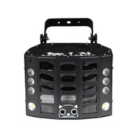 Nouvelle lampe à motif papillon 5 en 1 de 40W avec laser rouge et vert, système de refroidissement par air forcé, DMX512, fonctionnement automatique, activé par le son, 15CH