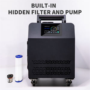 Control WiFi 1hp Cold Plunge Water Chiller Compresor <span class=keywords><strong>Bomba</strong></span> Ice Bath Chiller Panel táctil Máquina fría con mango - Product Image 3