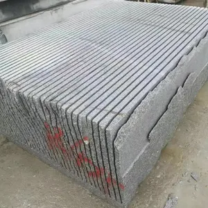 Granito natural personalizado de China, pavimentación G603, azulejo de losa de granito, precio barato, piedra, granito gris