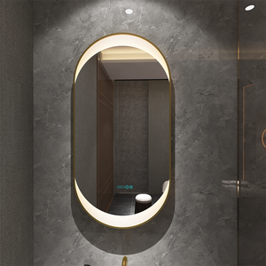 Espejo Inteligente para Hotel, Montado en la Pared, <span class=keywords><strong>Antivaho</strong></span>, con Pantalla Táctil, Espejo <span class=keywords><strong>de</strong></span> <span class=keywords><strong>Baño</strong></span> con Iluminación LED - Product Image 2