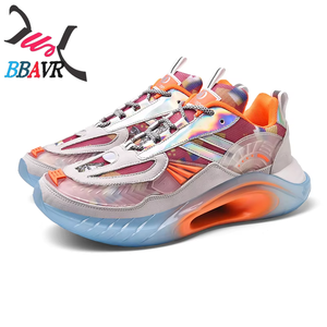 Chaussures décontractées confortables pour hommes, style slip-on, noires, tendance, sport, décontractées - Product Image 1