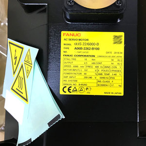 AIS 22/6000-B FANUC AC เซอร์โวมอเตอร์ A06B-2262-B100 ชิ้นส่วน PLC - Product Image 2