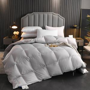 批发现代超细纤维柔软丝织绗缝白色羽绒被家用冬季保暖 - Product Image 2