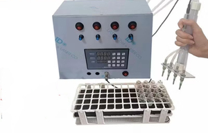 Machine semi-automatique de remplissage de cire liquide chaude pour bougies <span class=keywords><strong>fantaisie</strong></span> en flocons – Machine de remplissage de bougies DIY - Product Image 5