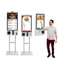 Kiosques de paiement en libre-service efficaces pour pharmacies, restaurants et commerces alimentaires, avec lecteur de cartes NFC et SDK, 23,8/27/32 pouces, Windows I5 I7 13e génération