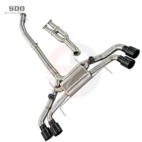 Scarico Catback SDO T304 ad Alte Prestazioni per Nissan GTR/GT-R R35 3.8T 2008-2023 con Tubo a Y e Valvola Elettronica Silenziatore