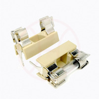 Portafusibles de montaje PCBA de tamaño 5*20mm de gran cantidad Fusible de corriente de alta capacidad de ruptura Voltaje nominal 250V