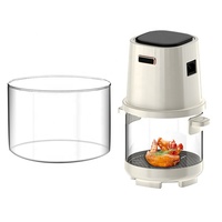 Moule à four en verre borosilicate de qualité alimentaire, grande capacité, écologique, prêt pour les fêtes, design moderne et simple, fourni par l'usine