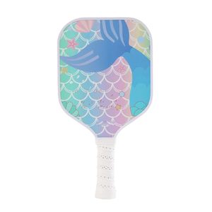 Raquette de pickleball junior en fibre de verre conforme aux normes USAPA, légère, noyau en nid d'abeille, idéale pour les enfants débutants, logo personnalisé disponible, sport - Product Image 2