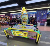 Table de hockey sur air Nai Long à prix de gros d'usine, machine de jeu de hockey sur air à monnayeur pour 4 joueurs avec éclairage LED