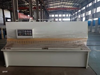 Cisailles hydrauliques industrielles - 3200 mm, machine de découpe de plaques d'acier CNC entièrement automatique avec une épaisseur de 200 mm