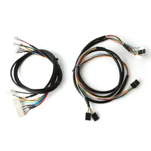 Wiring Harness kabel montage Custom 8 10 12 14 16 24 26 32 AWG jst 1.0 1.25 1.5 2.0 2.54mm pitch kabelbaum jst 1.25mm