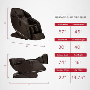 Sillón de Masaje Reclinable con Función de Masaje de Pantorrillas, Oscilación, Luces y Comando de Voz Inteligente - Product Image 6