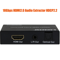 Extracteur audio HDMI 18 Gbps 4K 60 Hz Lpcm 7.1 canaux pour système de cinéma maison