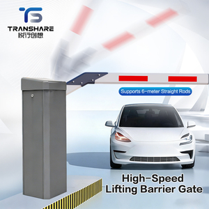 Barrière automatique à flèche RFID avec moteur sans balais 24V DC, protection IP68, vitesse réglable, en alliage d'aluminium, pour parking - Product Image 1