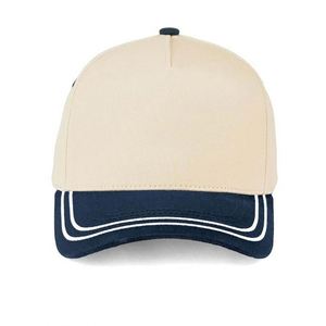 Custom 5 Panels Cotton Baseball Cap Structerur Front Printed Embroidered Logo Baseball <b>Hat</b> - Product Image 4