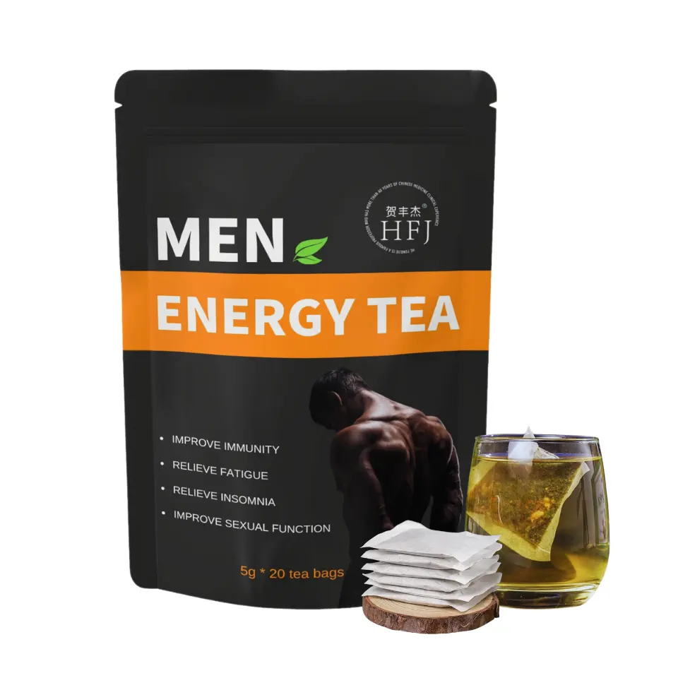 Vorrätig Männer Energie Maca Ginseng-Tee zur Verbesserung der Energie der Männer