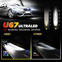 Nouvelle ampoule de phare LED universelle UG7 pour voiture, 9004 9005 9006 H13, système d'éclairage automobile 200W 12V ULTRALA LED pour rénovation/amélioration