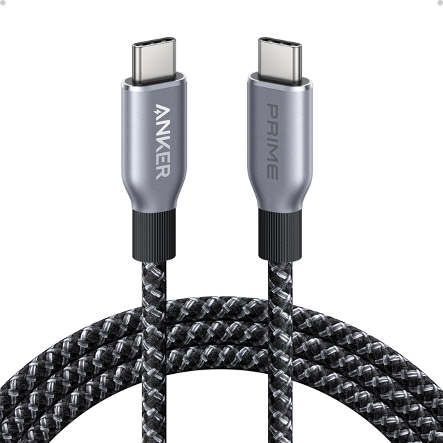 FOR Anker Prime USB C to USB C Cable, 240W Fast Charging Up cycled-Braided Nylon with 100-Year Bend Durability for iPhone 17