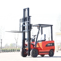 Chariot élévateur électrique compact 1,5 tonne Euro 5 CE EPA à grande hauteur de levage pour fermes et entrepôts, livraison gratuite