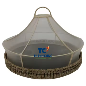 Bandeja de algas marinas hecha a mano de la mejor calidad con cubierta de comida de lino para decoraciones de regalo de Ramadán ecológica - Product Image 1