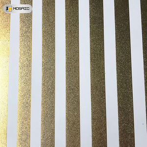 Carrelage de luxe à paillettes dorées, équipement de salle de bains, carreaux en céramique 60x300, 900x120, décoration brillante, or - Product Image 6