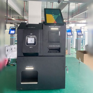 10.1'' Ordering Kiosk Touch Screen Tabletop Self Payment Kiosk <b>Receipt</b> <b>Printer</b> Bill Coin Acceptor Cash Payment Kiosk - Product Image 2