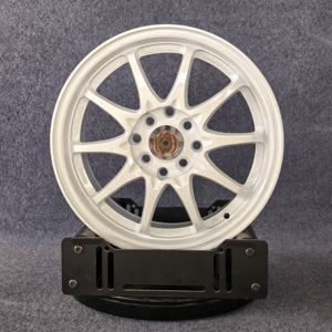 ล้อแม็กซ์อลูมิเนียมอัลลอย A356.2 CE28 ขนาด 15 นิ้ว สีขาว สำหรับรถยนต์, ขอบล้ออัลลอย PCD 4/100/114.3 เหมาะสำหรับ Subaru, Honda Civic - Product Image 1